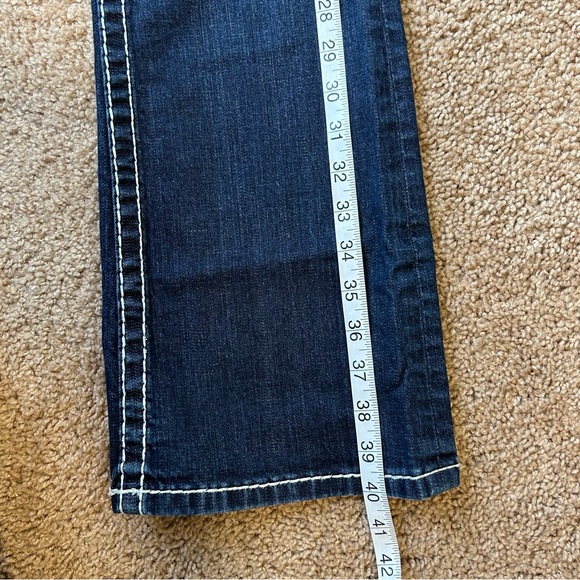 Vigoss Jeans Women's 5 Blue Fit Bootcut Classic Fit Denim Embroidered Casual - Picture 9 of 11